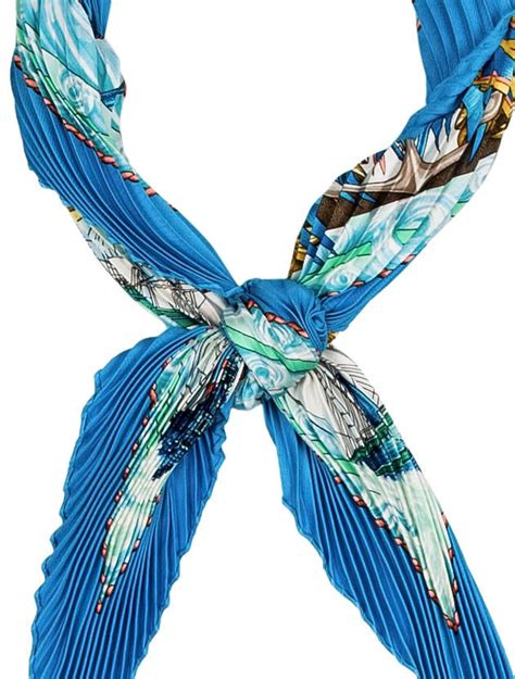 hermes plisse scarves